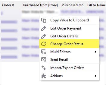 change mageno order status from any to any tutorial