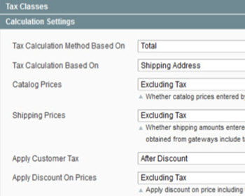 how to configure magento tax rules