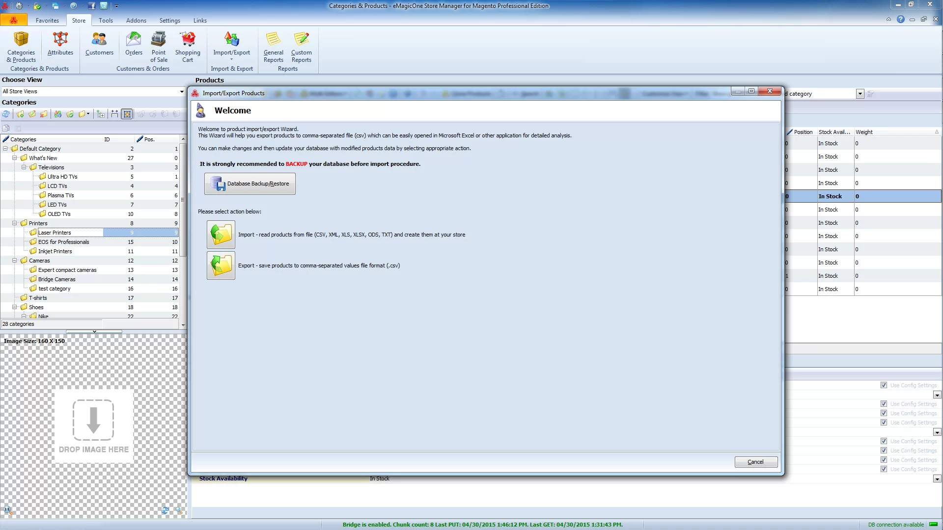 Product Import Wizard Product Import Wizard