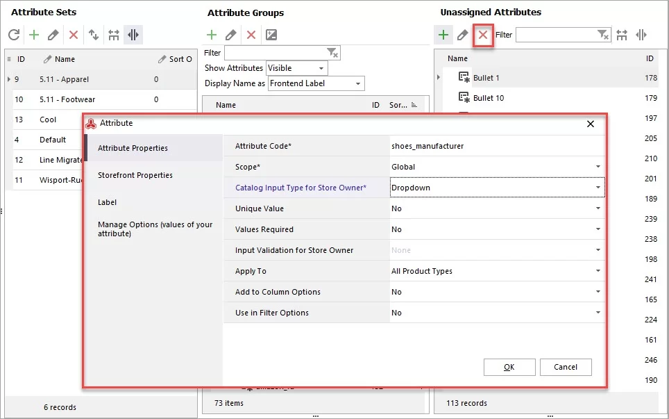 Add New Attribute with Store Manager