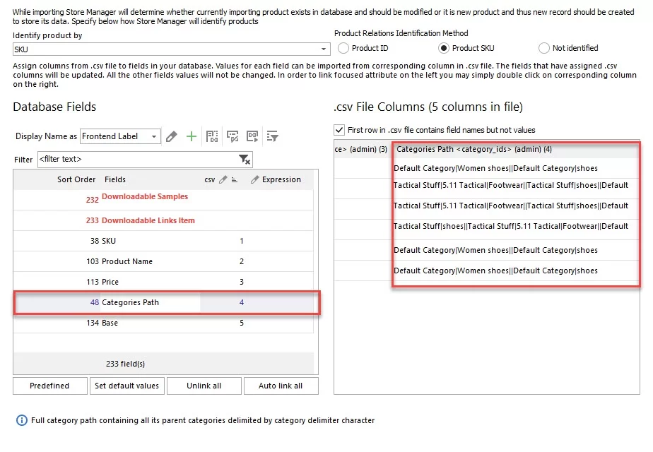 Bulk Assign Categories