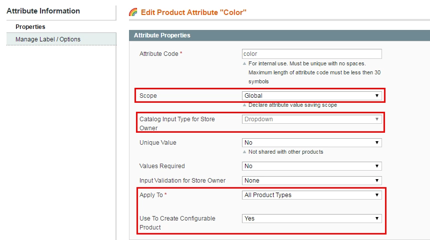 Magento super attributes magento configurable attribute