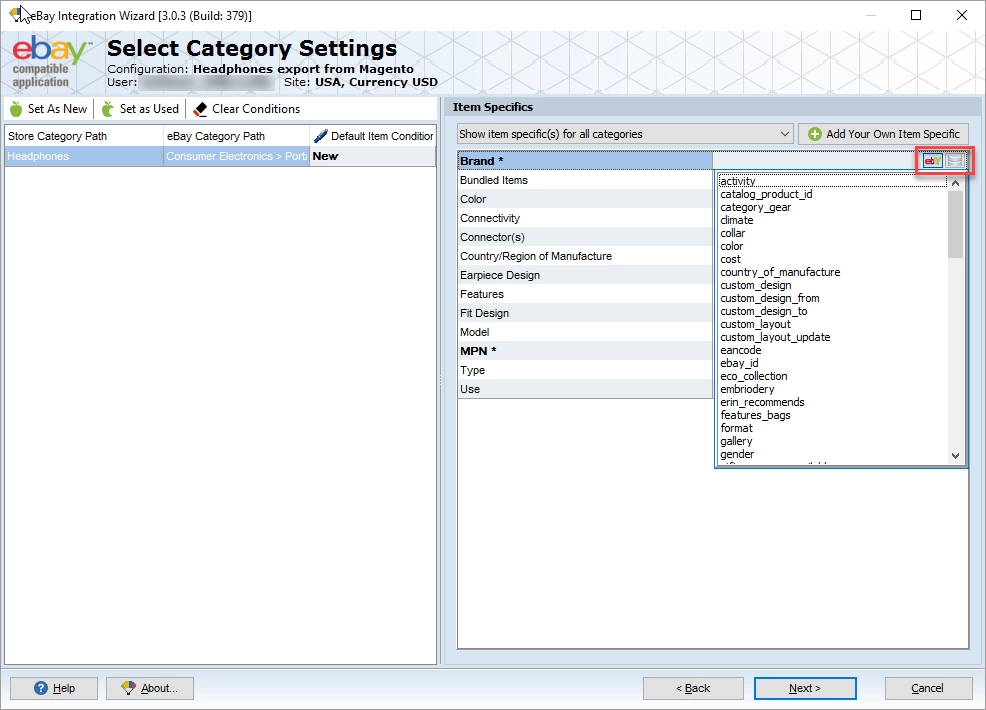 Magento product export to ebay magento ebay export item specifics