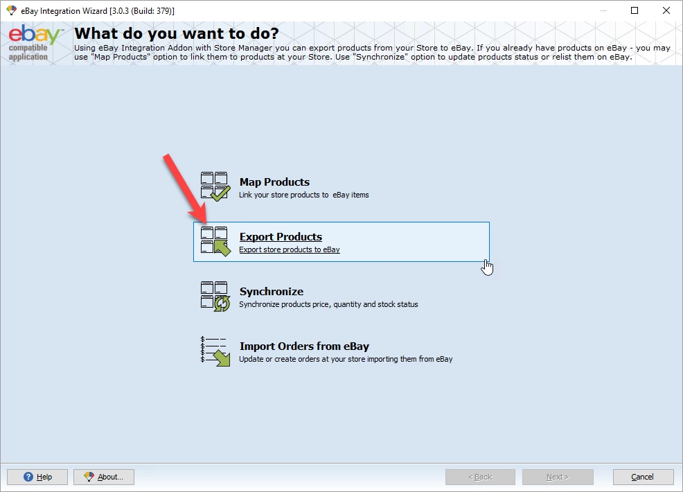 Magento product export to ebay magento ebay integration actions