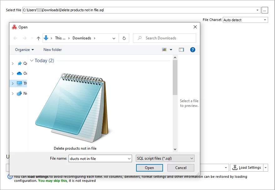 Select the SQL Query