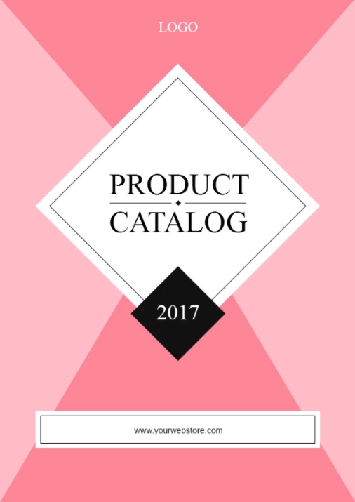 15.1. Pink Pajama LookBook Free Template - Cover
