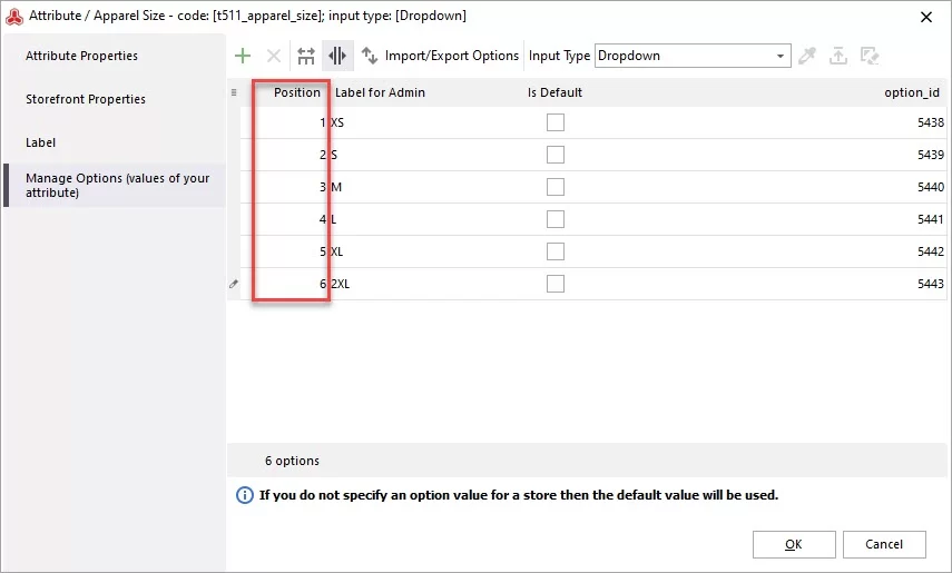 Magento Store Manager Attributes Options Import Updated