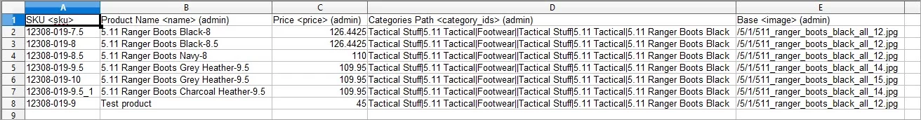 Adobe Commerce Export by Category File