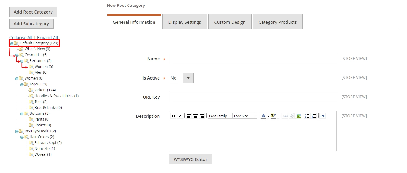 How to Import Categories to Magento 2 magento 2 category hierarchy