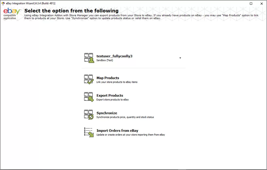 Sync with Sales Channels like eBay, Amazon, Etsy Sync with Sales Channels like eBay, Amazon, Etsy