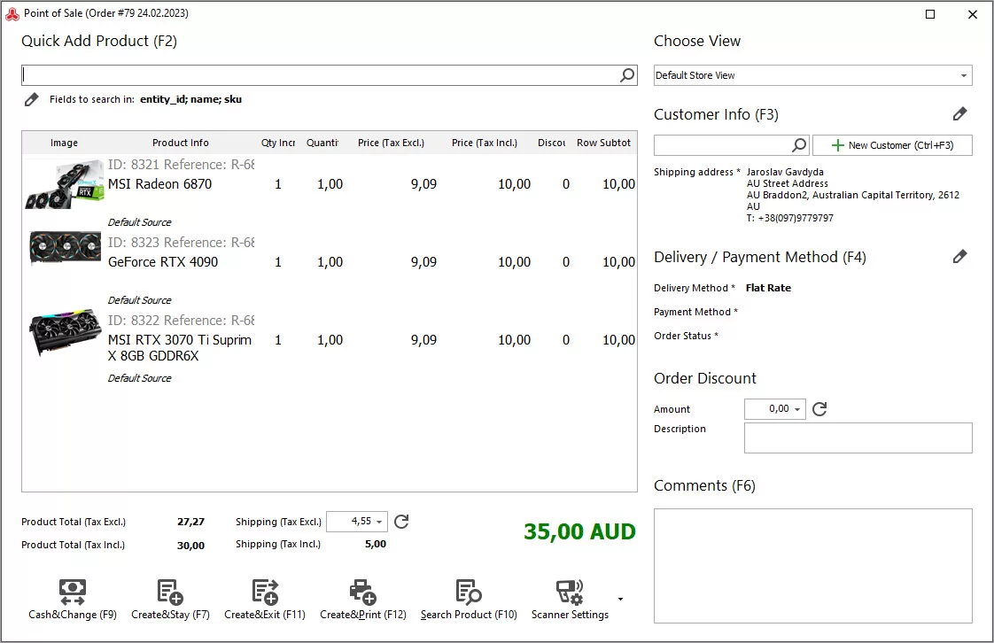 Accept orders offline with POS Accept orders offline with POS