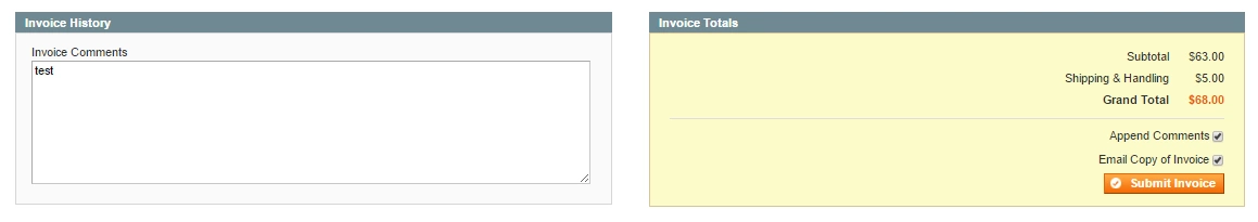How to Generate Magento Invoices for Orders magento invoice comment