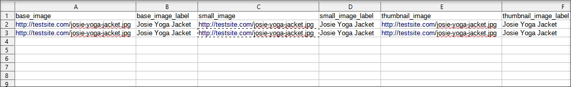 Magento image import file