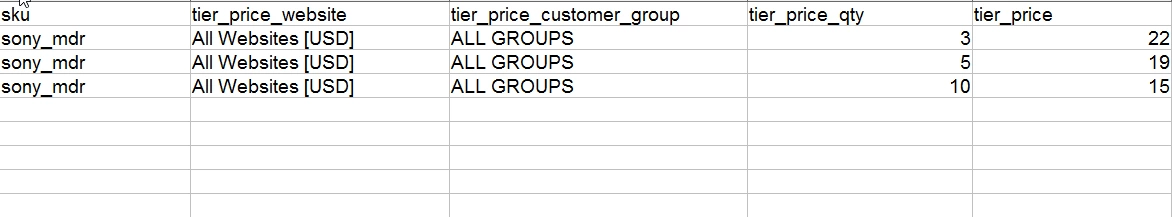 Magento 2 Advanced Pricing magento 2 admin import file