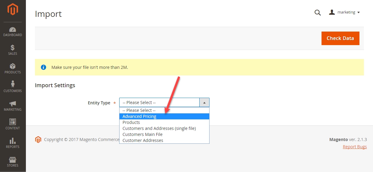 Magento 2 Advanced Pricing magento 2 advanced pricing import