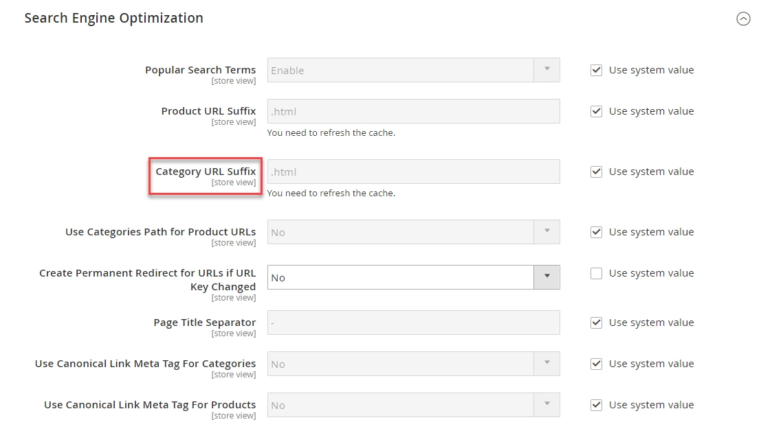 How to Regenerate Magento 2 URL Keys for Products in Bulk magento 2 product url settings