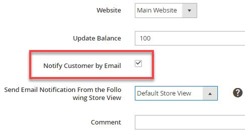 Magento 2 Store Credits magento-2-store-credit-notification