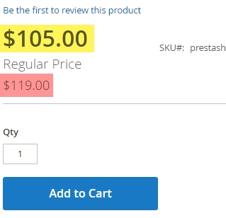 how to make price reductions in magento tutorial