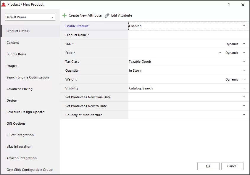 Fill Required Fields with Store Manager