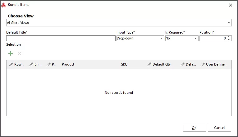 Set Title and Type for Bundle Products