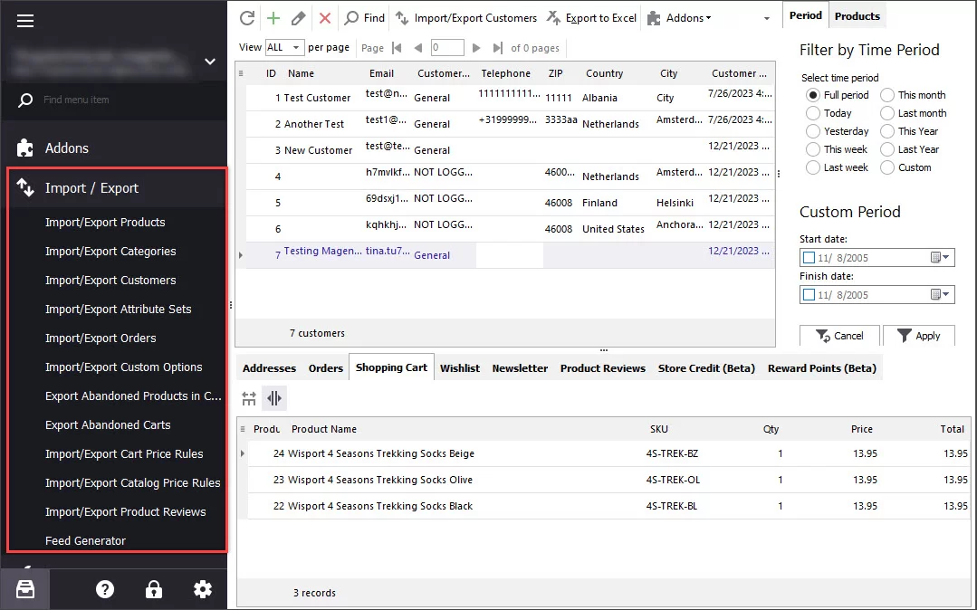 How to Import Magento 2 Customers Launch Import Wizard by Selecting Import Customers Option