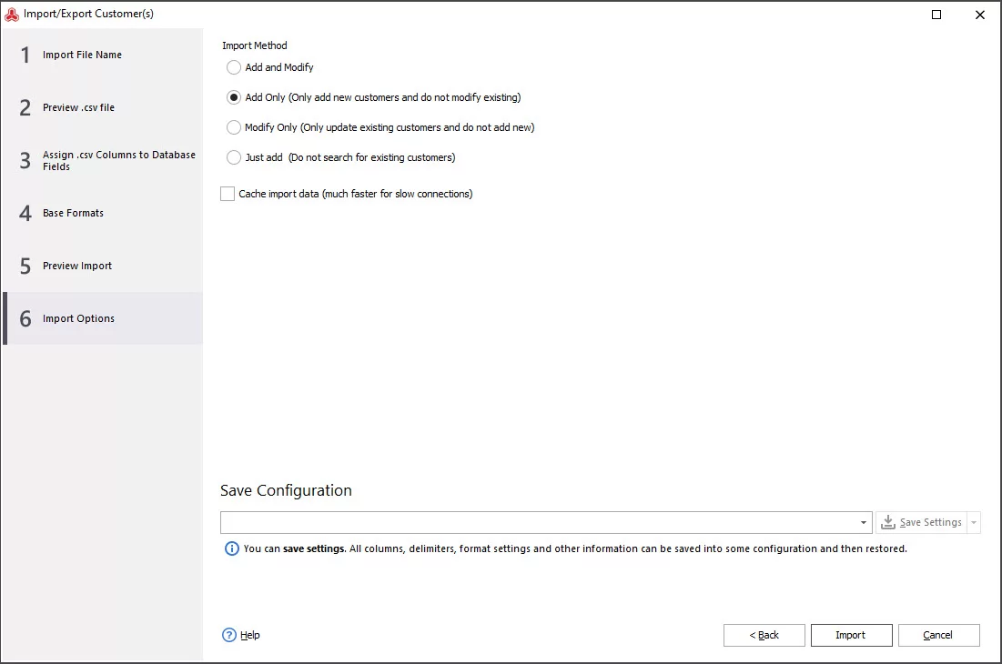 How to Import Magento 2 Customers Select Necessary Import Customers Option