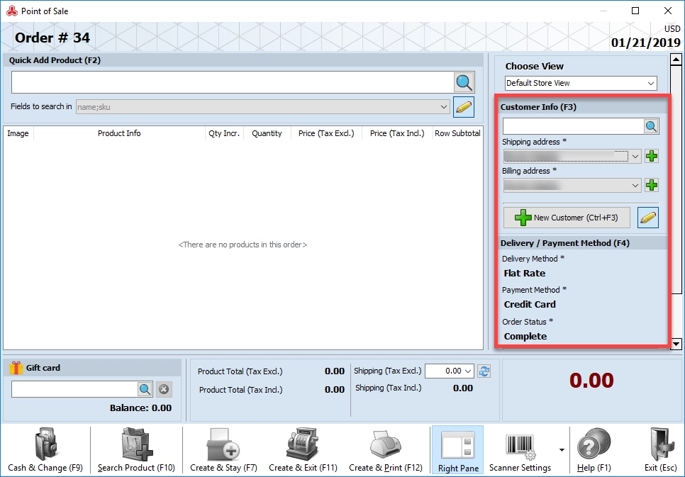 How to Create Magento 2 Order enter-customer-information