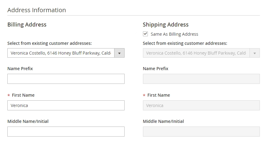 How to Create Magento 2 Order fill-out-customer-address-and-billing-information