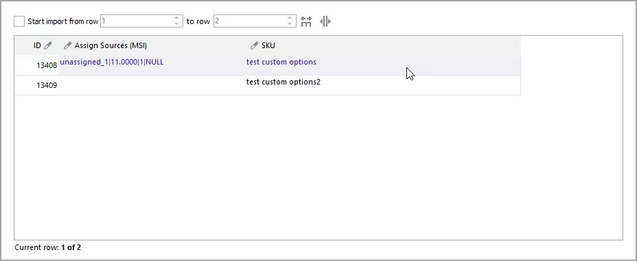 Import Preview