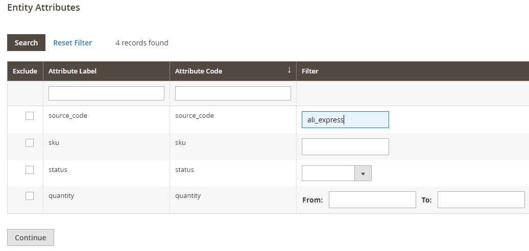 Specify Entity Attributes