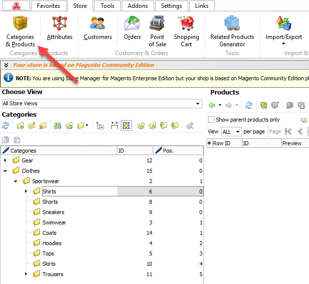 Find Magento 2 category tree
