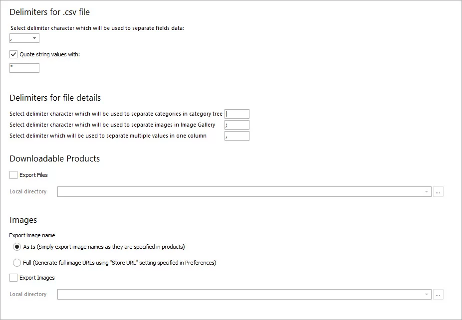 Set Delimiters