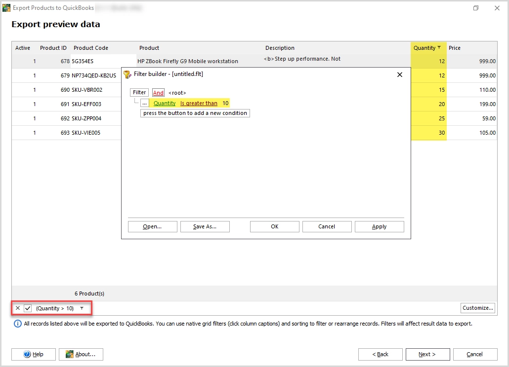 Magento qb integration magento product export to quickbooks