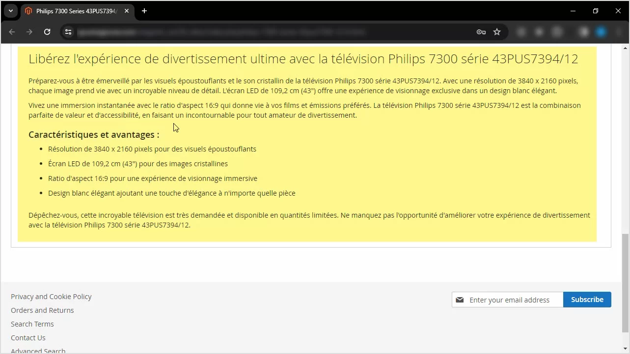 Magento ChatGPT Integration for Descriptions