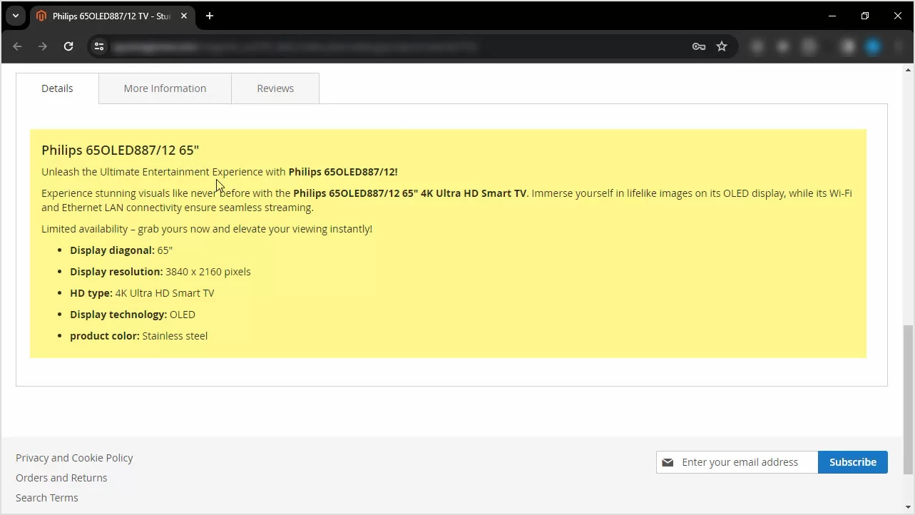 Magento ChatGPT Integration for Descriptions
