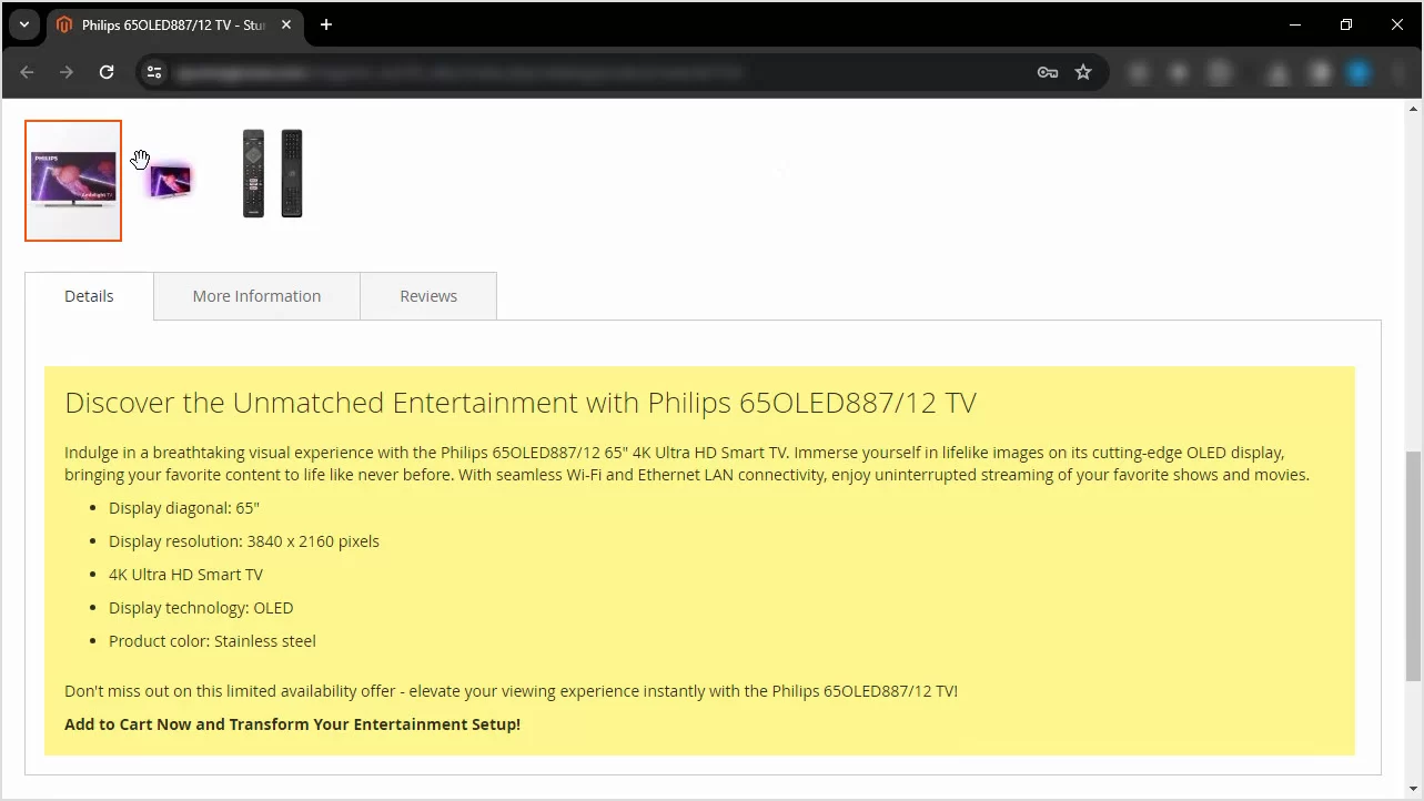Magento ChatGPT Integration for Descriptions