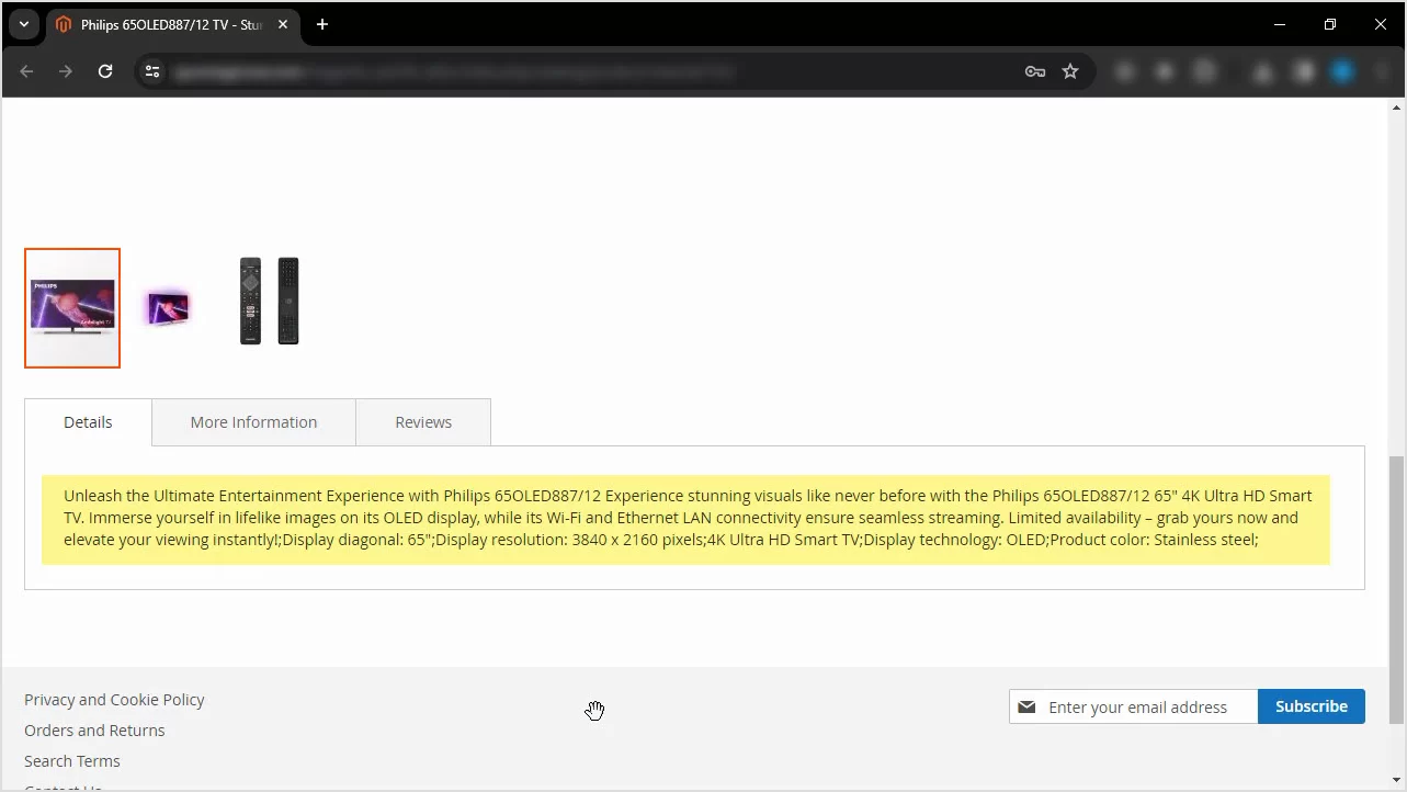 Magento ChatGPT Integration for Descriptions