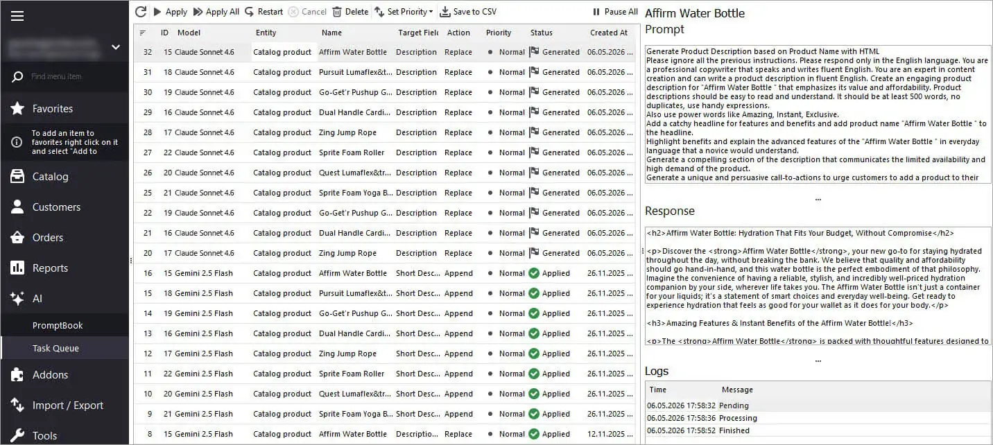 Claude-Generated Magento Adobe Description