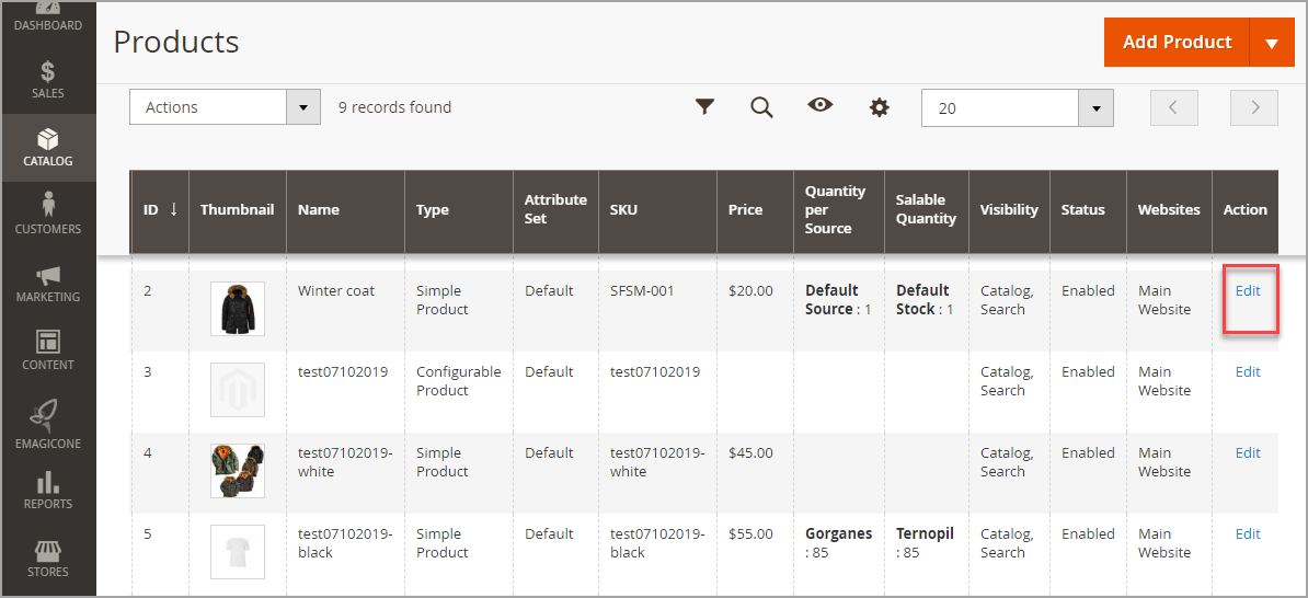 Magento 2 Edit Product to Close From Indexing