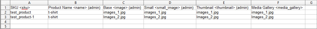 Import Images File Example