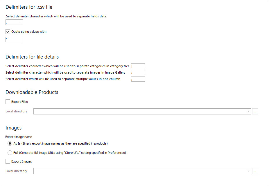 Set Delimiters