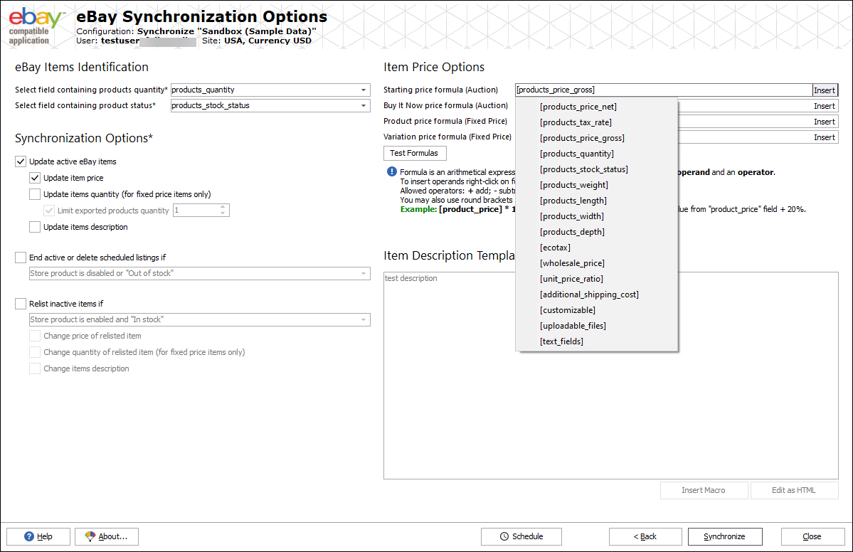 Adjust Auction Settings