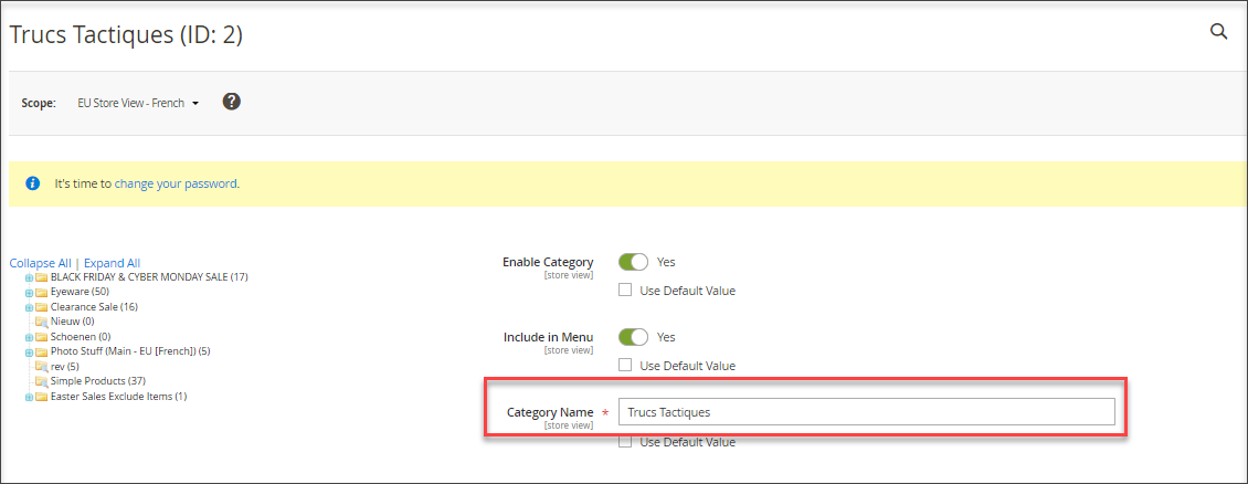 Input the translation content for necessary fields