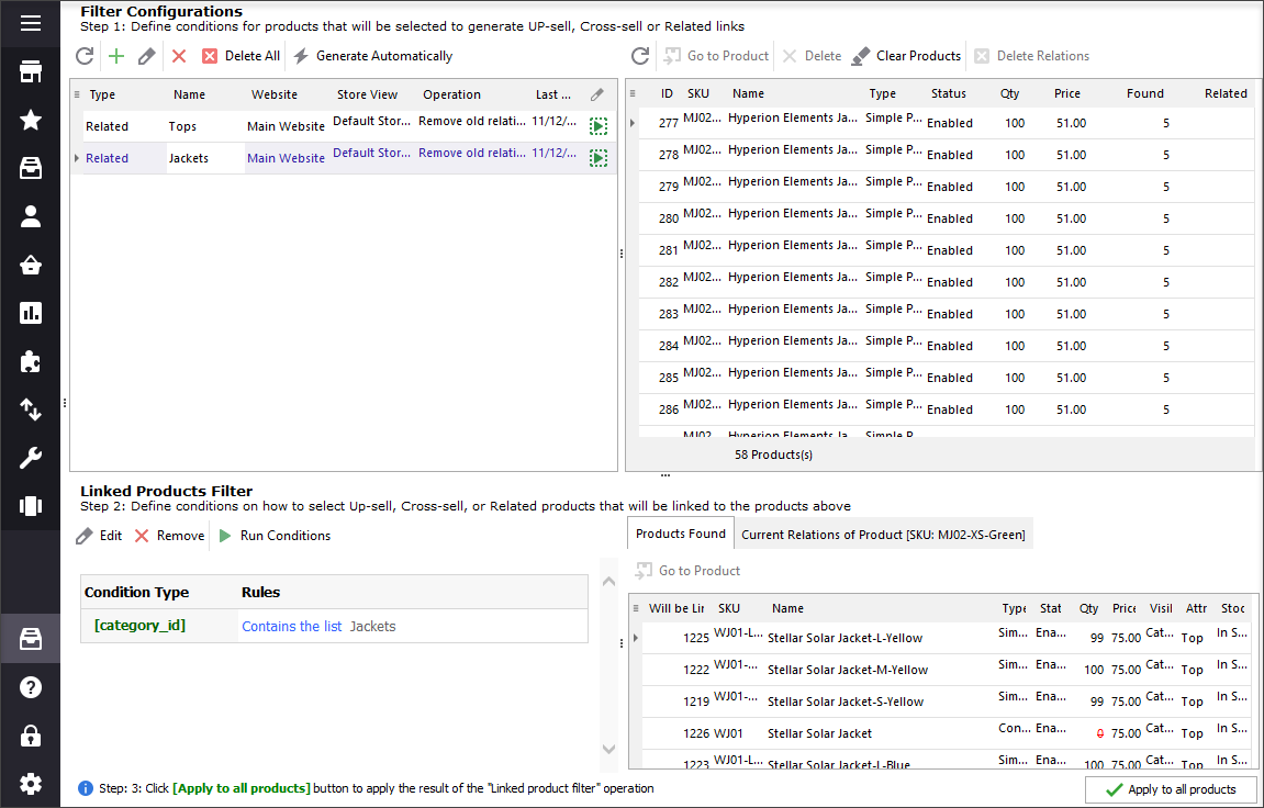 Related Products Configuration Created