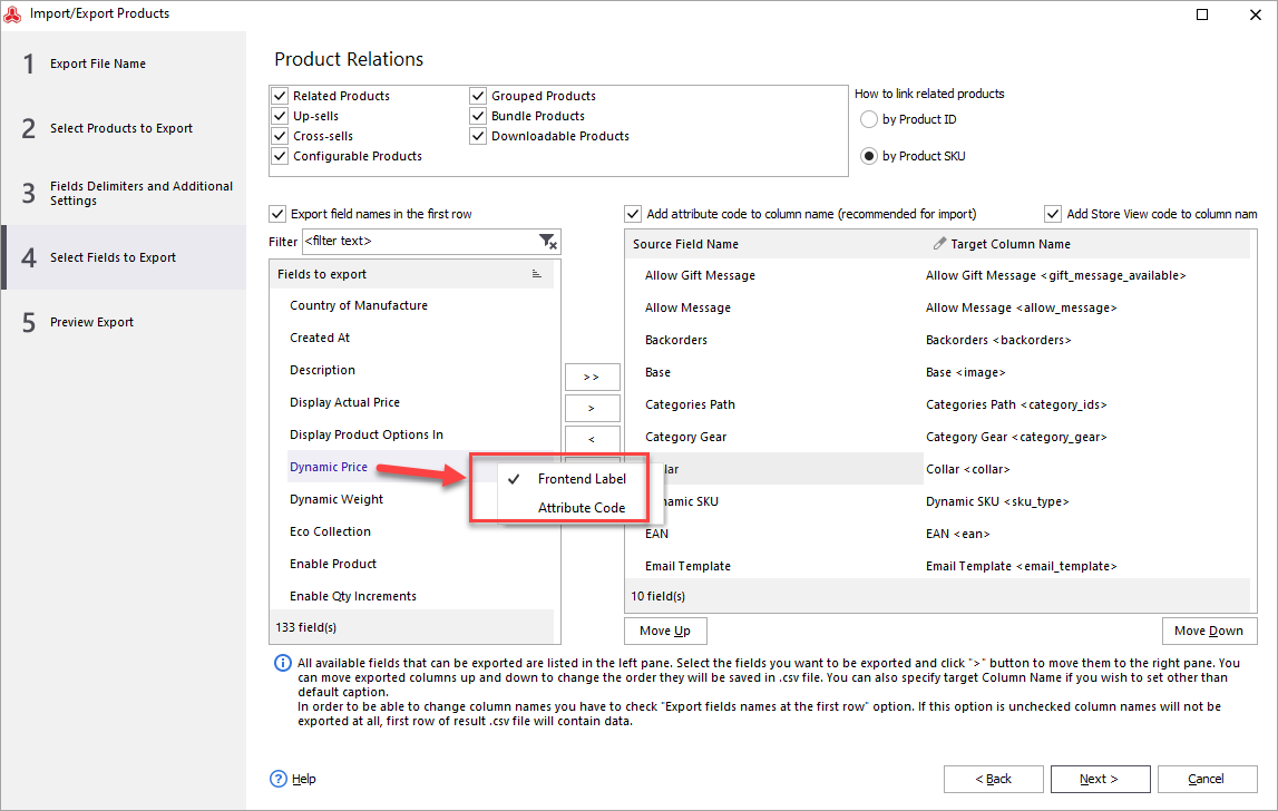 Magento Store Manager-Import Attribute Value Code