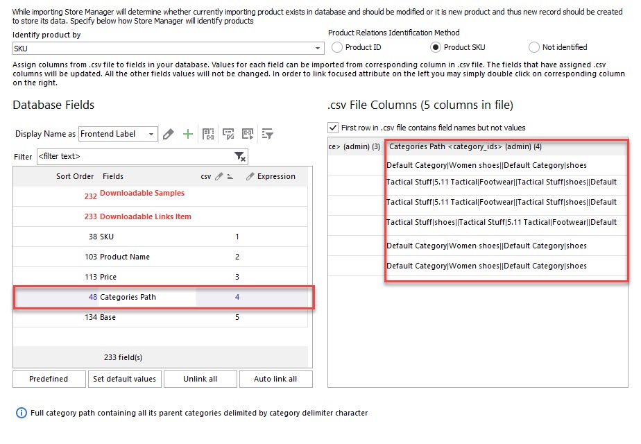 Bulk Assign Categories