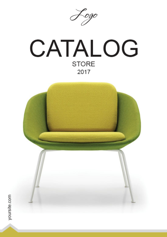 9.1. Furniture LookBook Free Template - Cover