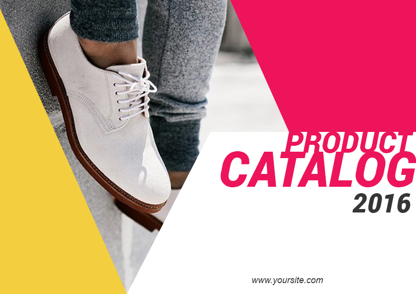 3.1. Shoes LookBook Free Template - Cover