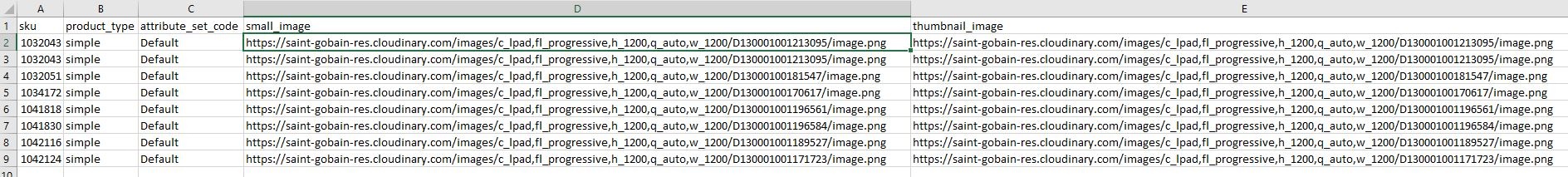 How to Import Images from External URLs to Magento Customer's CSV Sample