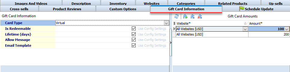 How to Add Magento 2 Gift Cards gift-card-information-configurations